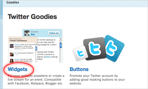 add twitter to your site tutorial